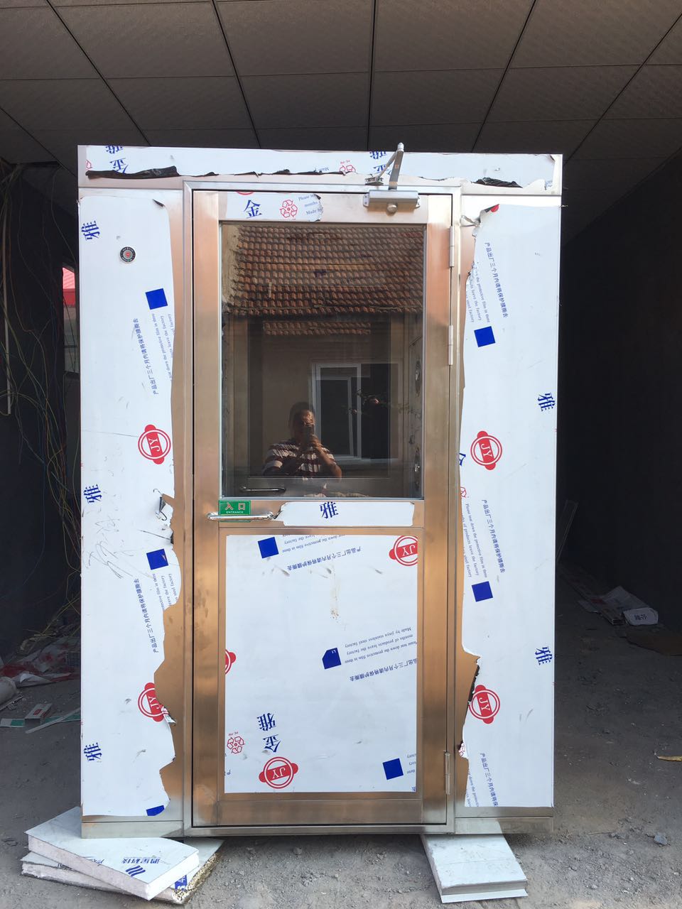 雙吹風(fēng)淋室實(shí)拍 雙吹風(fēng)淋室實(shí)拍